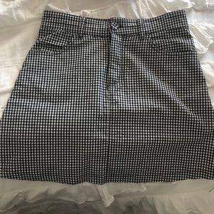 Brandy Melville gingham skirt